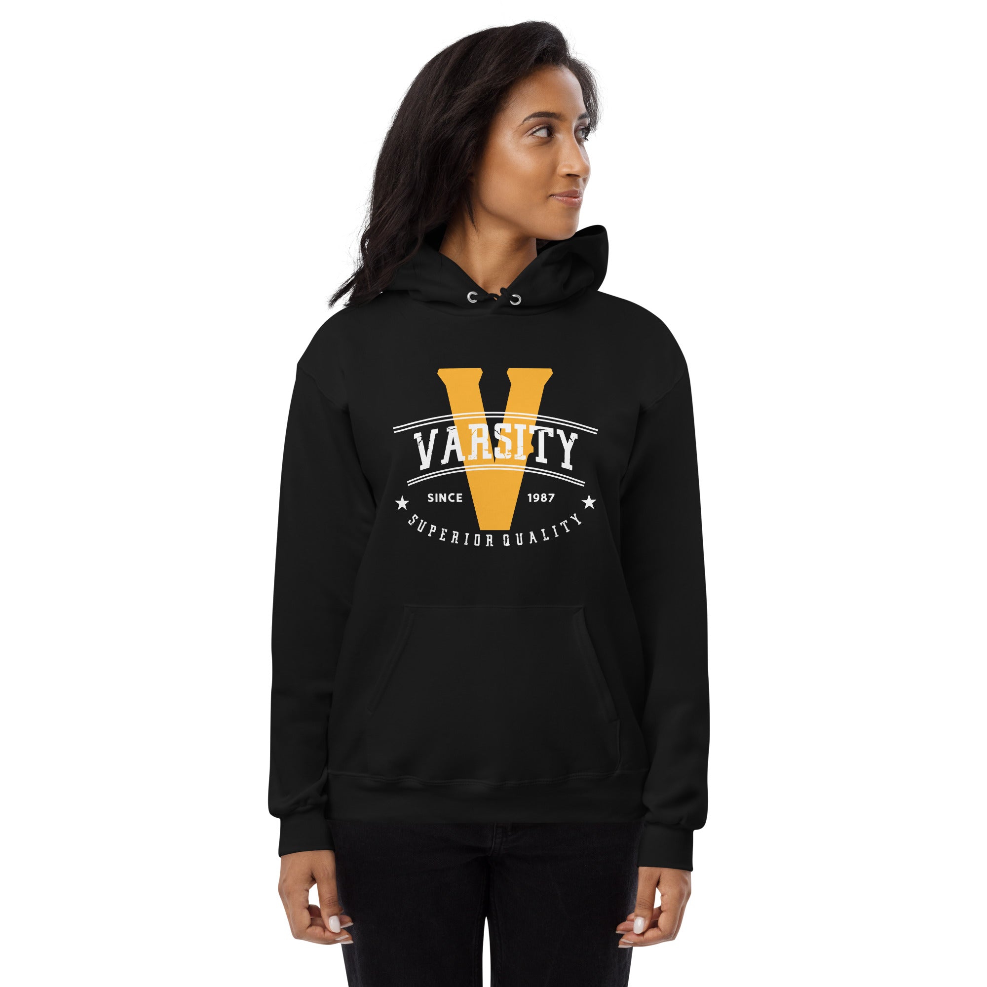 Varsity best sale hoodie women's