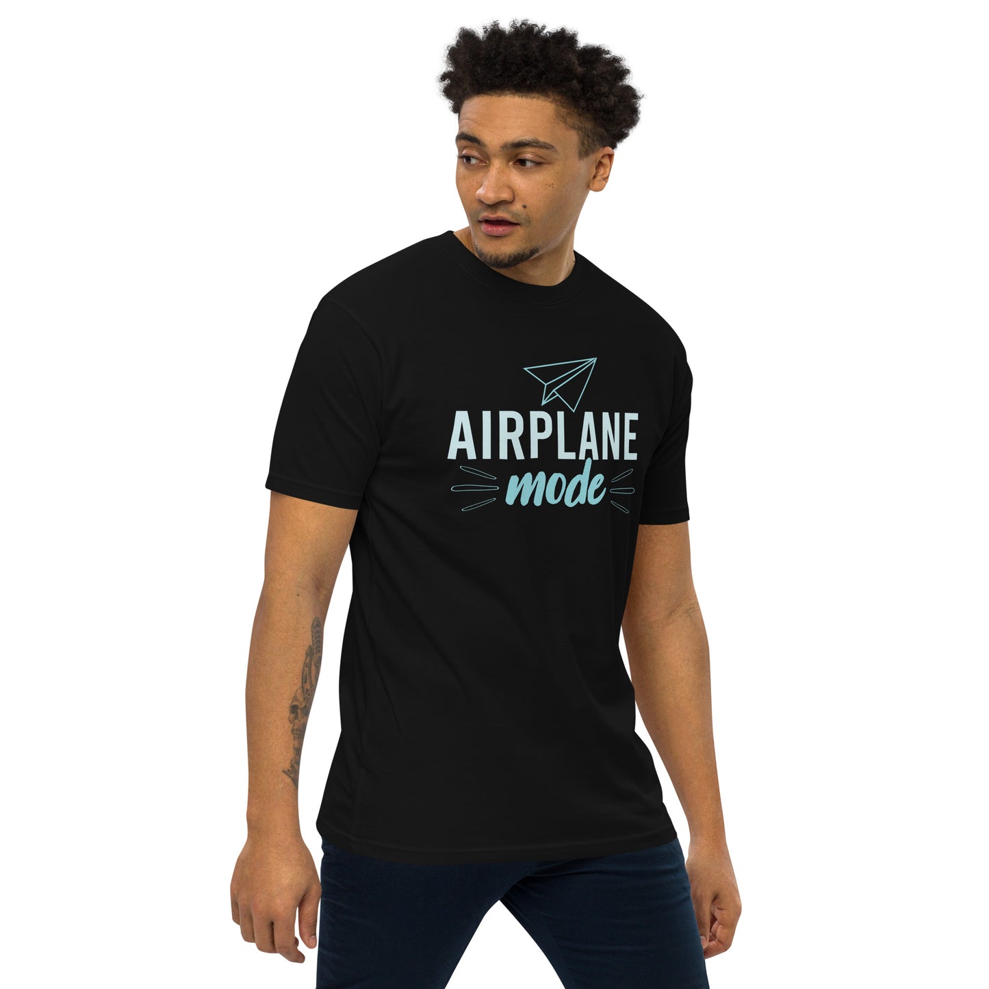 Airplane Mode Heavyweight Tee - Own Your Journey