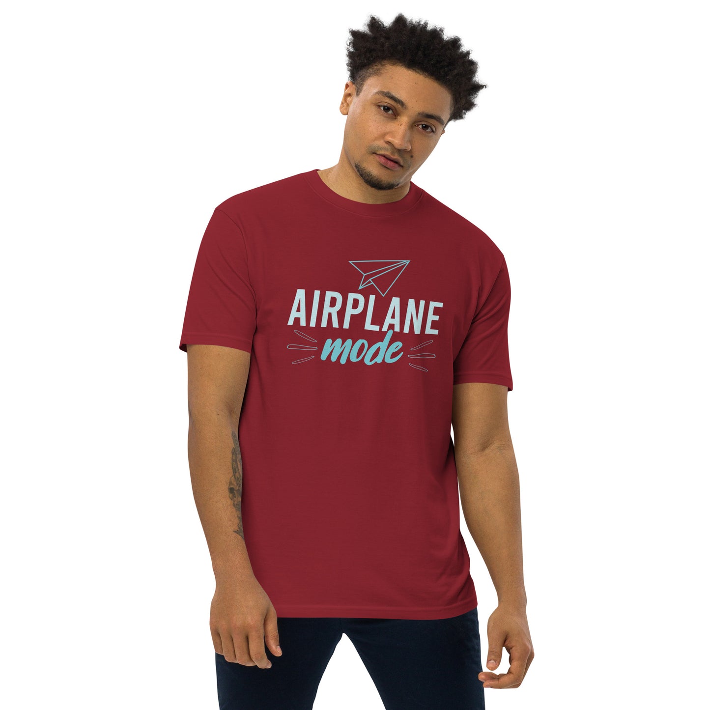 Airplane Mode Heavyweight Tee - Own Your Journey