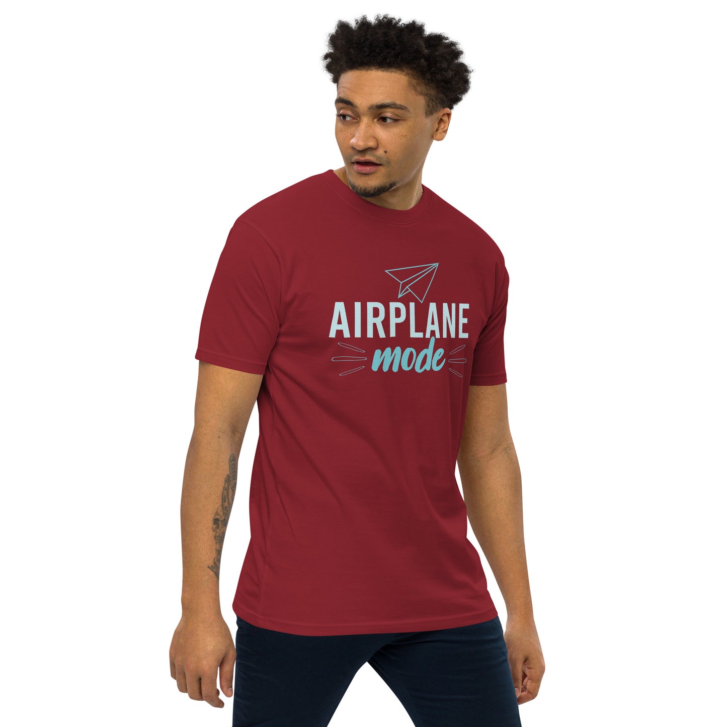 Airplane Mode Heavyweight Tee - Own Your Journey