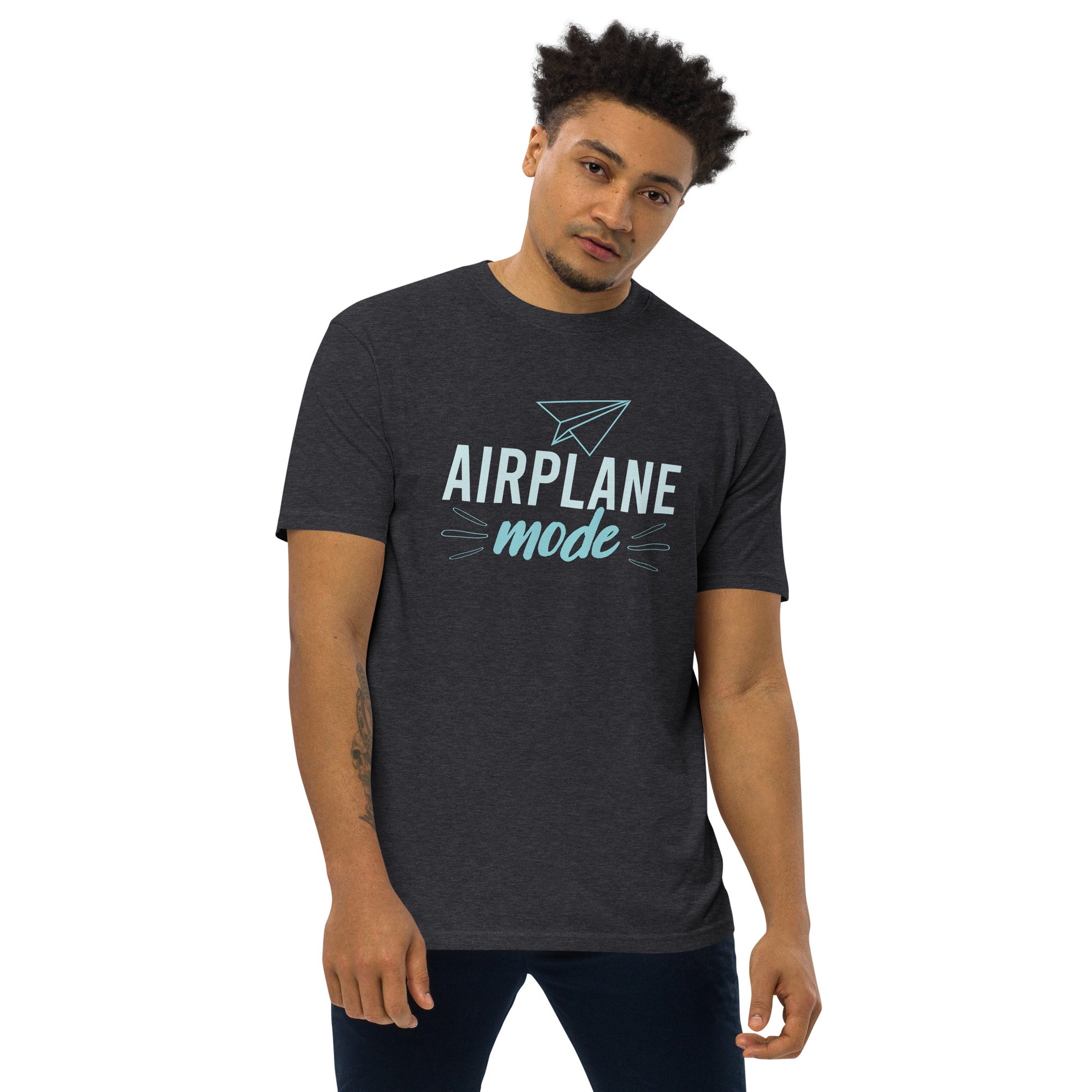 Airplane Mode Heavyweight Tee - Own Your Journey