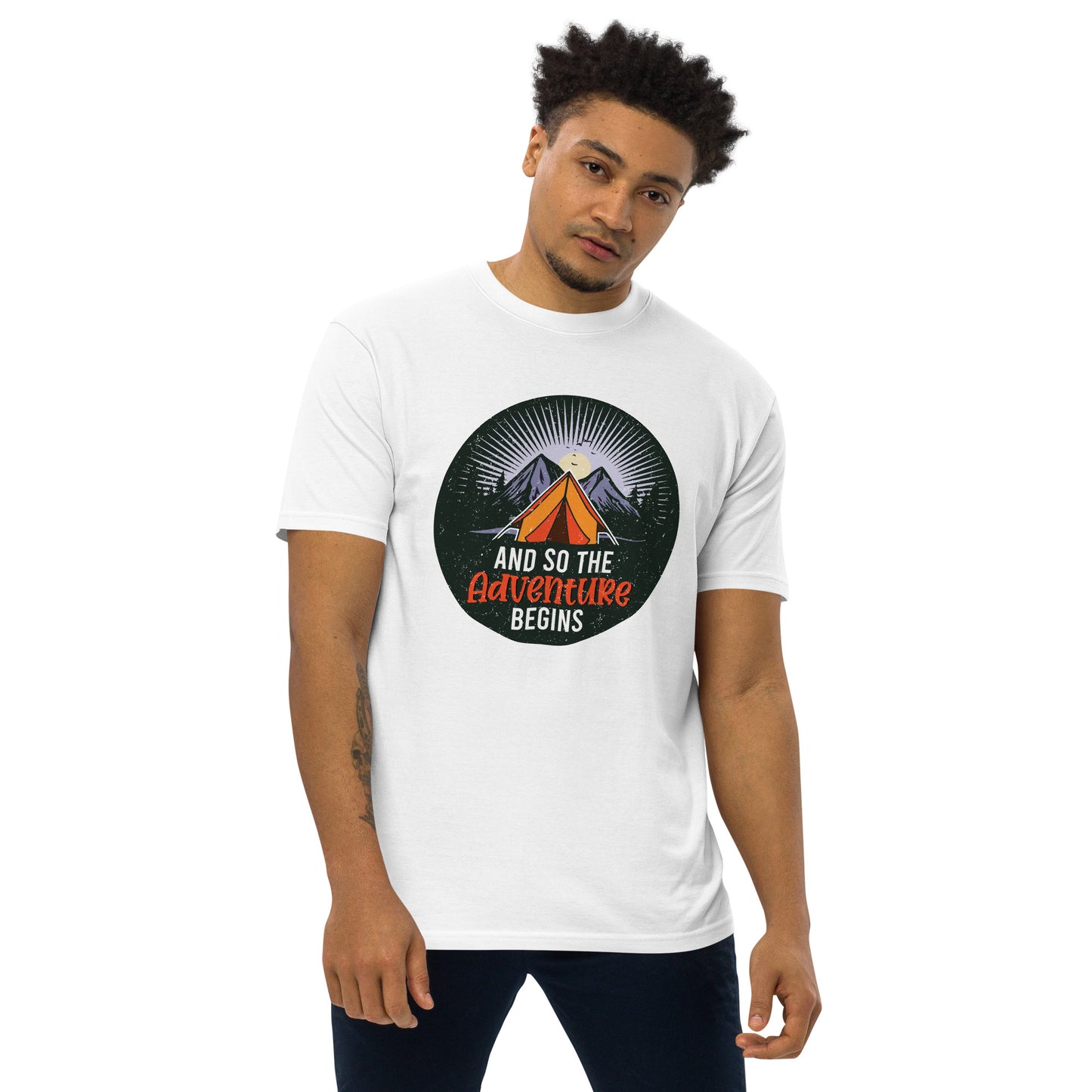 And So The Adventure Begins Heavyweight Tee - Own Your Journey