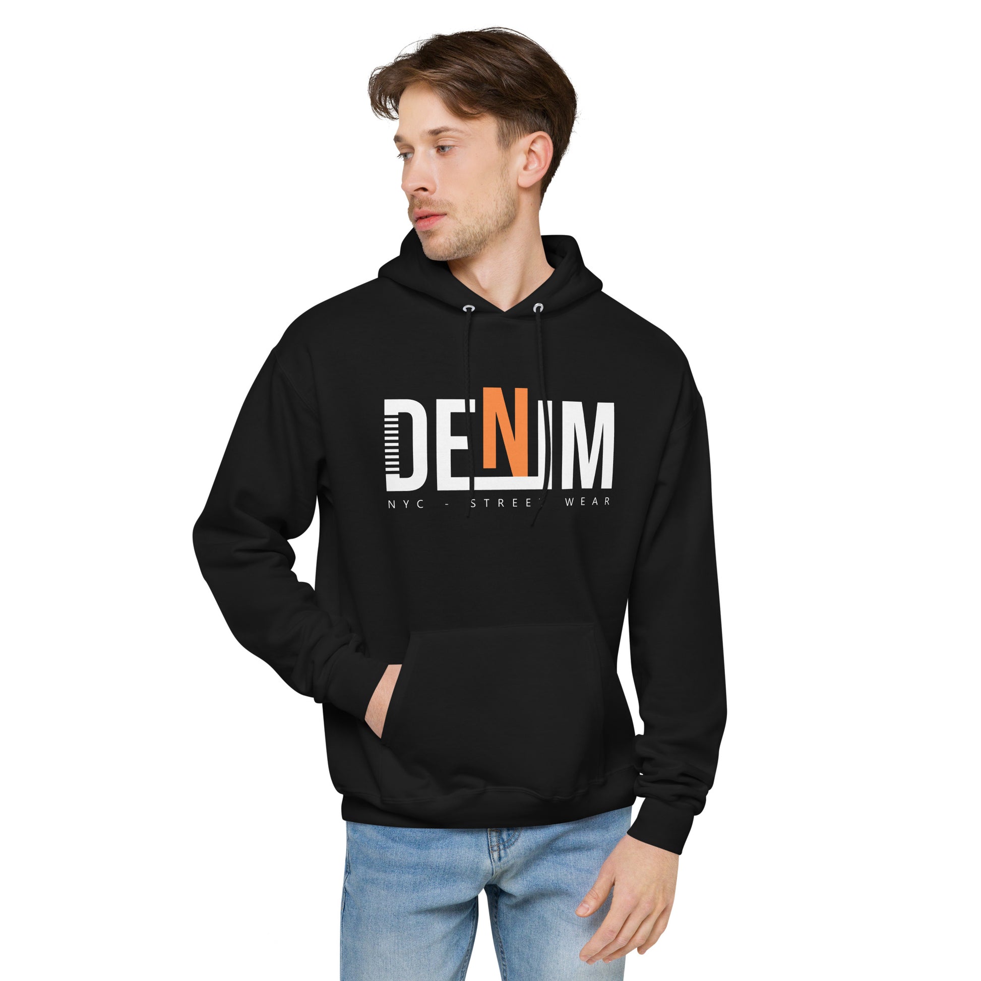 Denim Hoodie - Own Your Journey