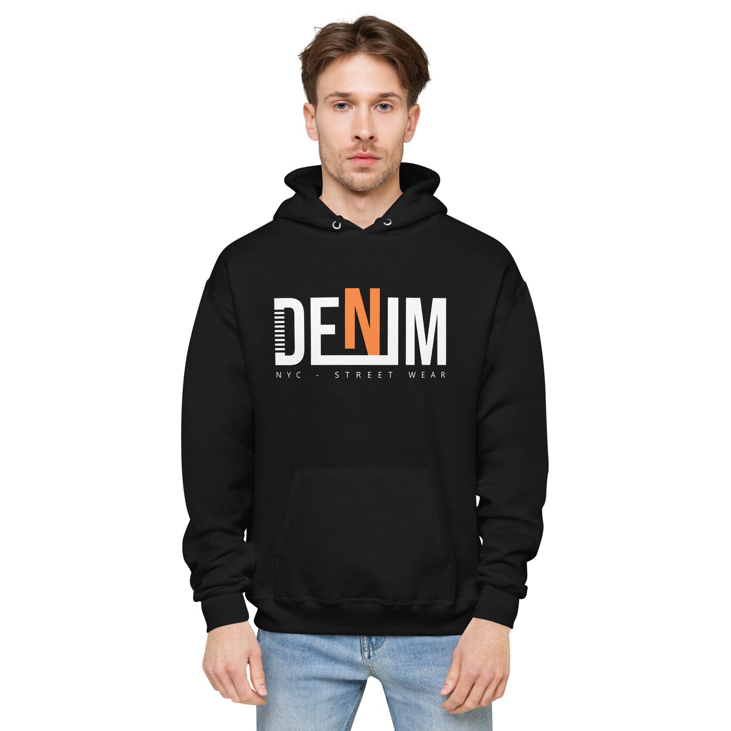 Denim Hoodie - Own Your Journey