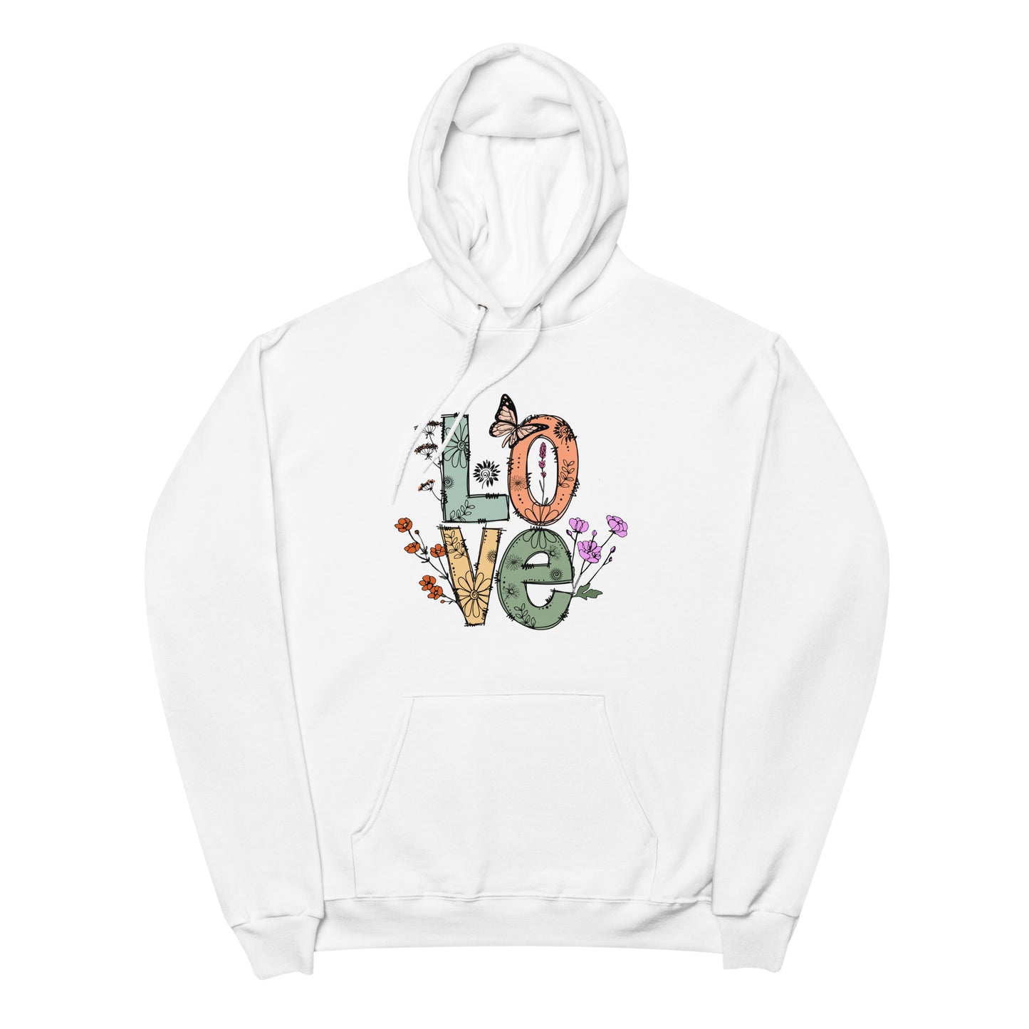 Love Fleece Hoodie - Own Your Journey