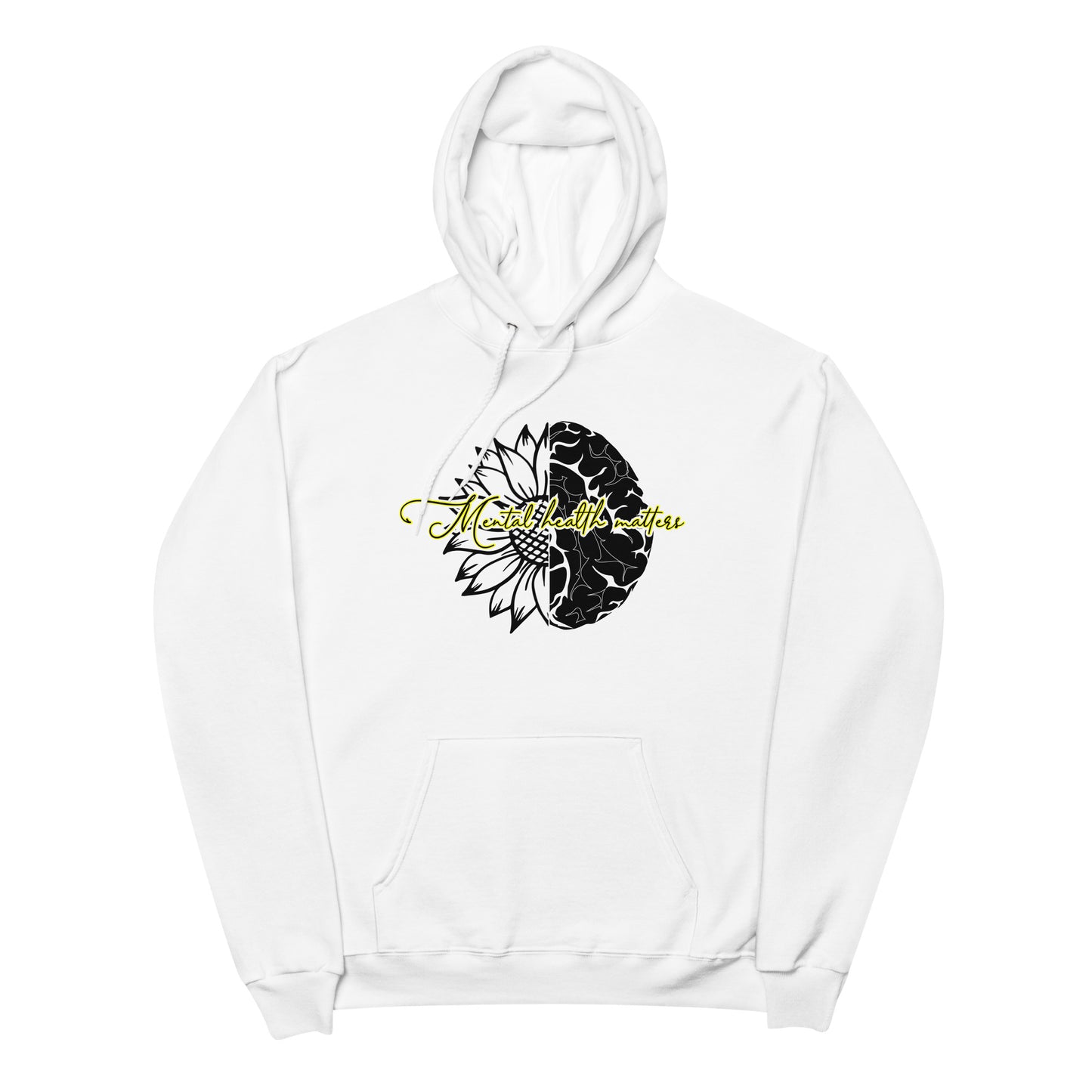 Mental Health Matter Fleece Hoodie - Own Your Journey