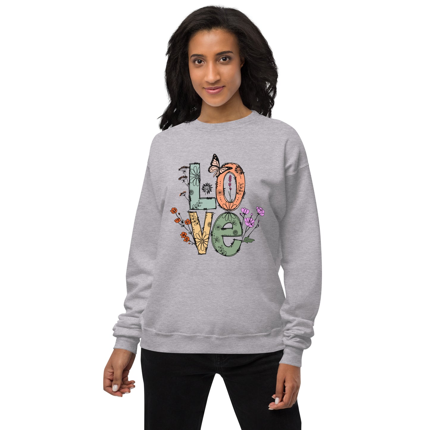 Love Fleece Sweatshirt - Own Your Journey