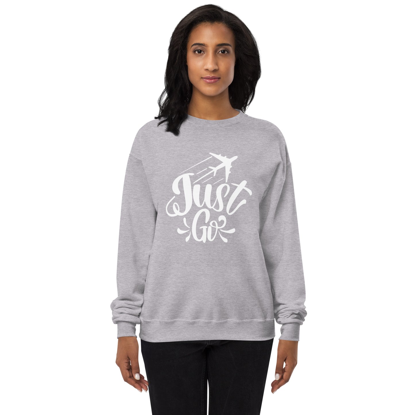 Just Go To The Journey Fleece Sweatshirt - Own Your Journey