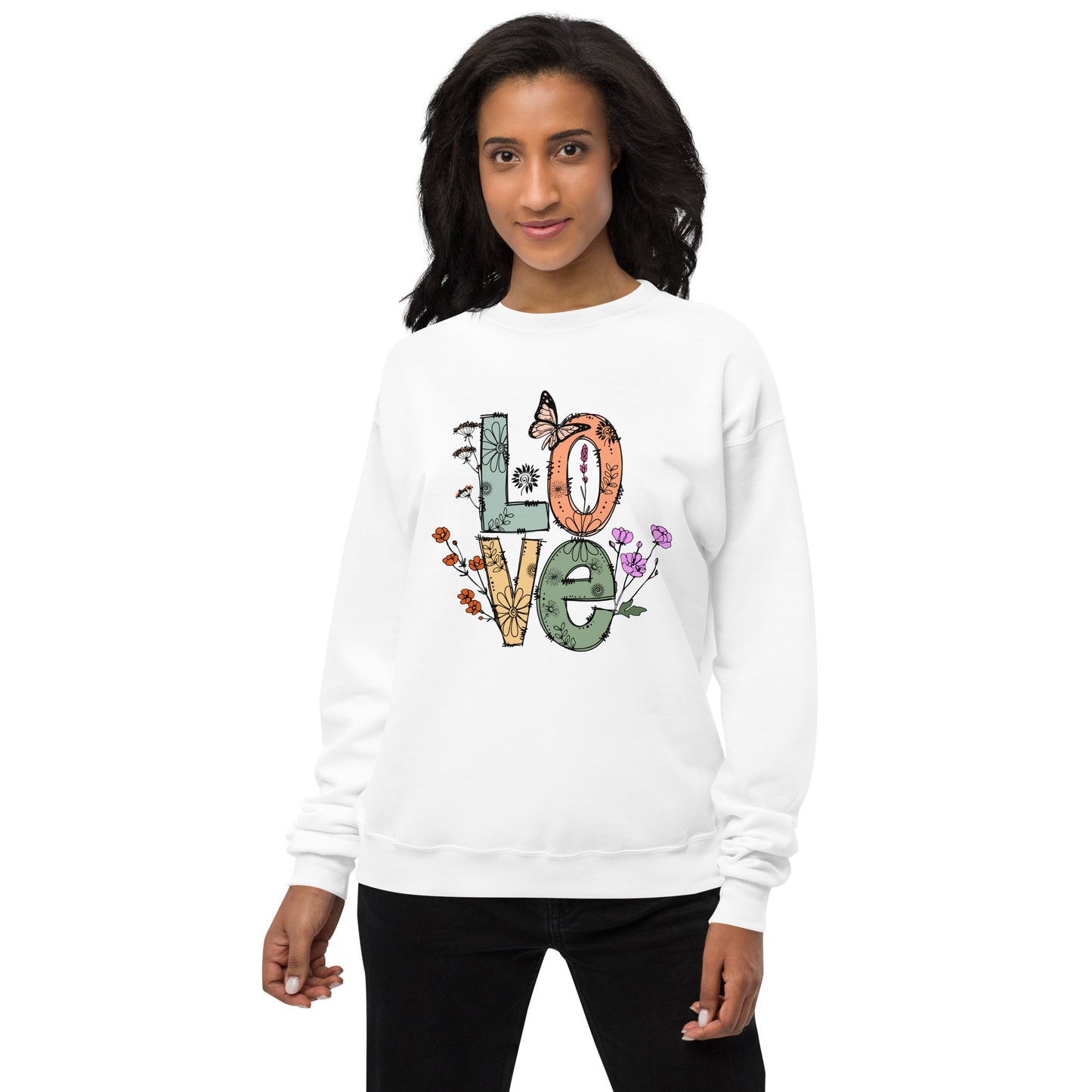 Love Fleece Sweatshirt - Own Your Journey