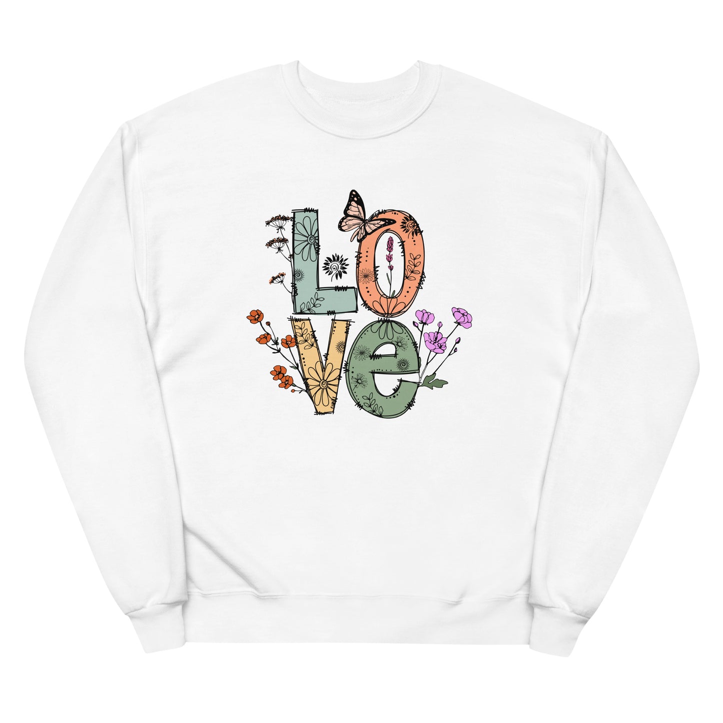 Love Fleece Sweatshirt - Own Your Journey