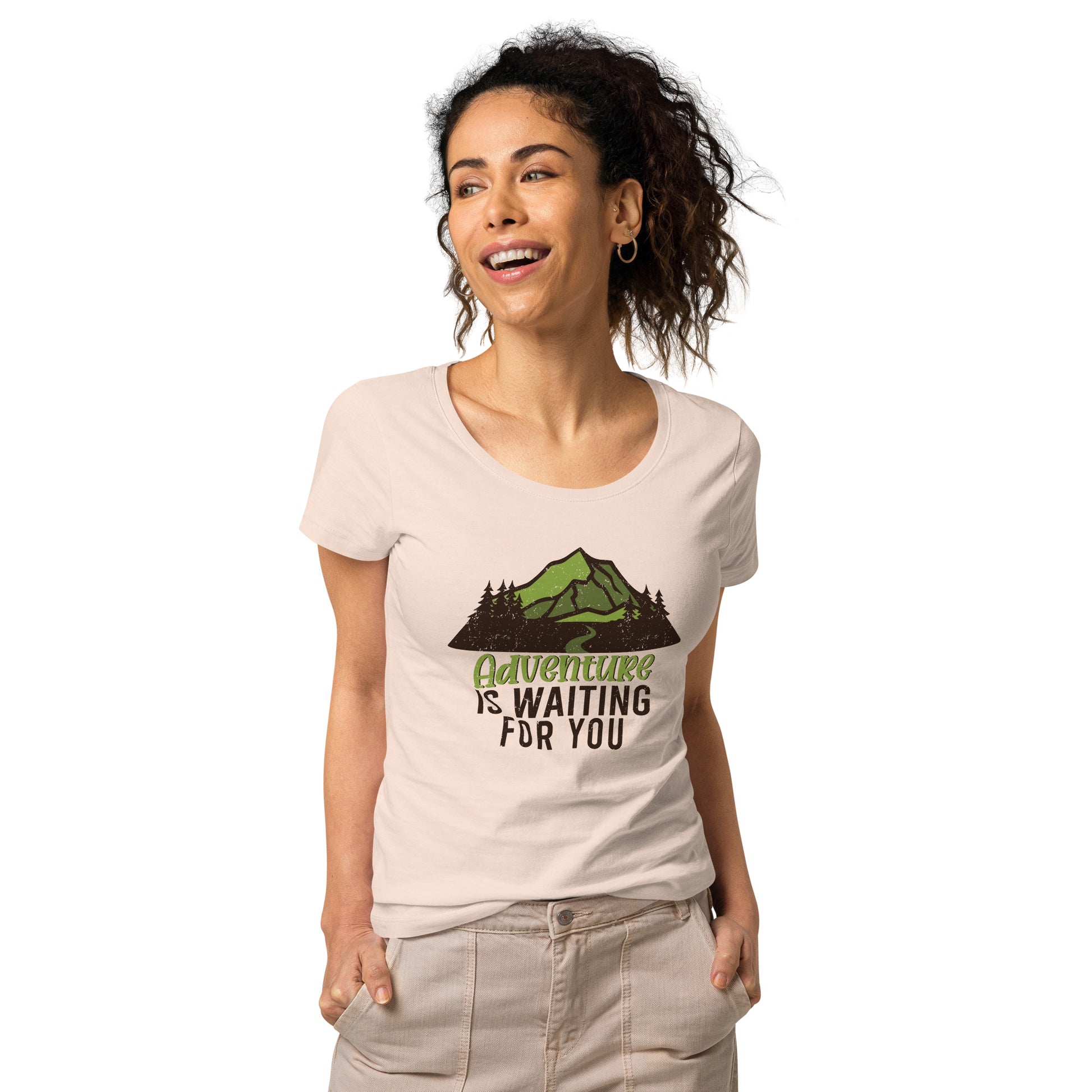 Adventure Is Waiting For You Women Organic T-Shirt - Own Your Journey