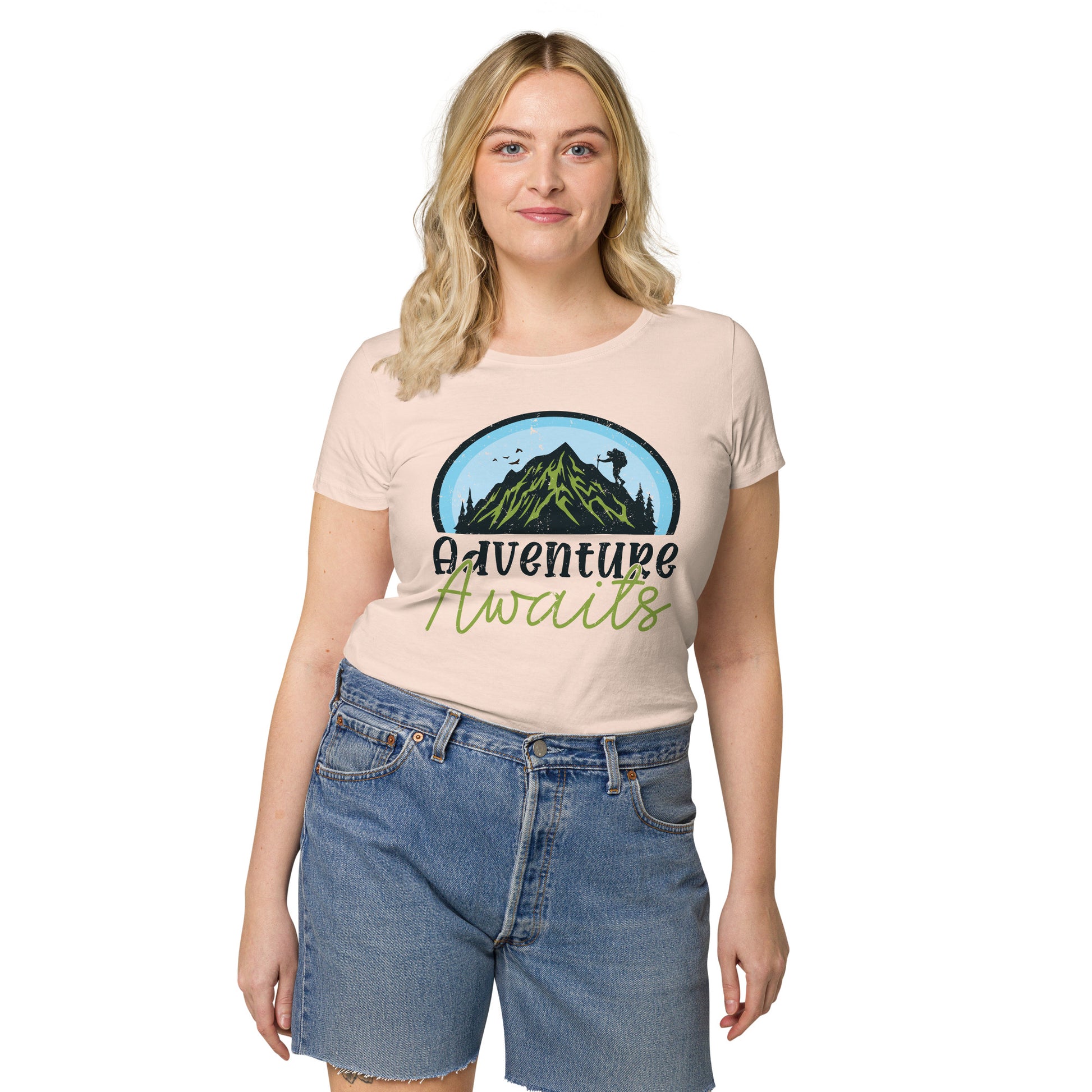 Adventure Await Women Organic T-Shirt - Own Your Journey