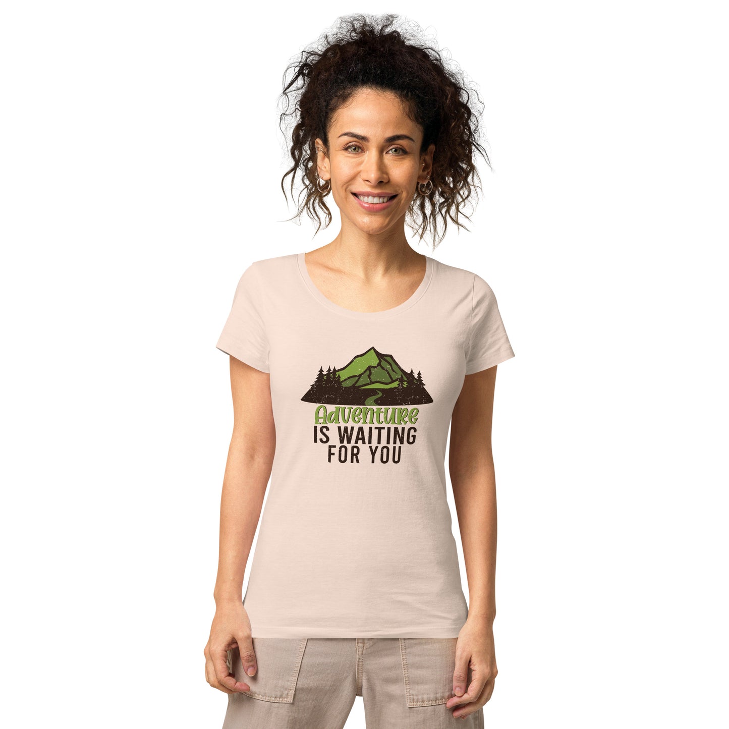 Adventure Is Waiting For You Women Organic T-Shirt - Own Your Journey