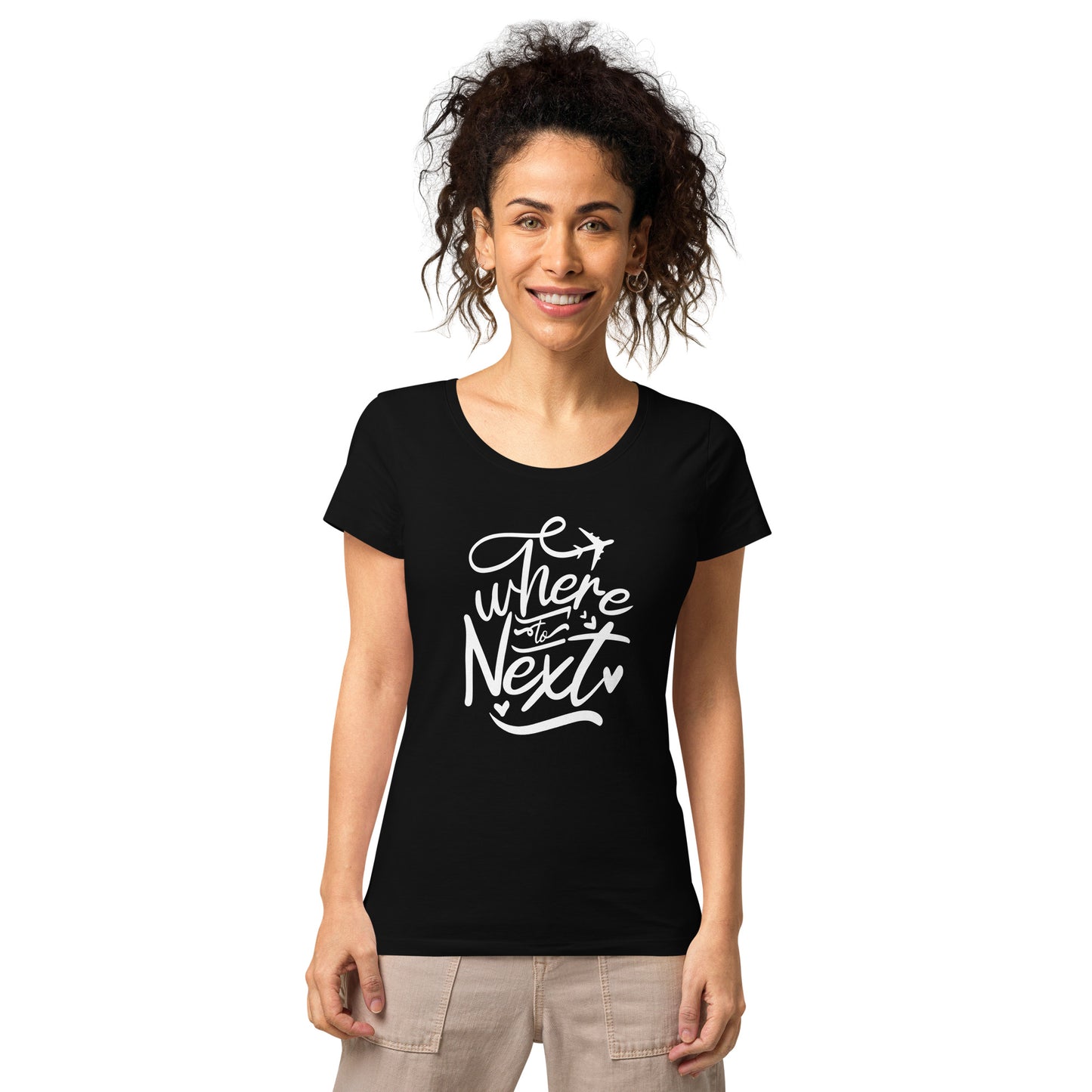 Where To Next Women Organic T-Shirt - Own Your Journey