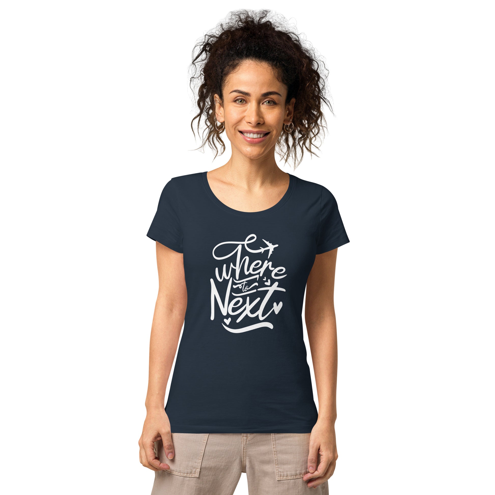 Where To Next Women Organic T-Shirt - Own Your Journey