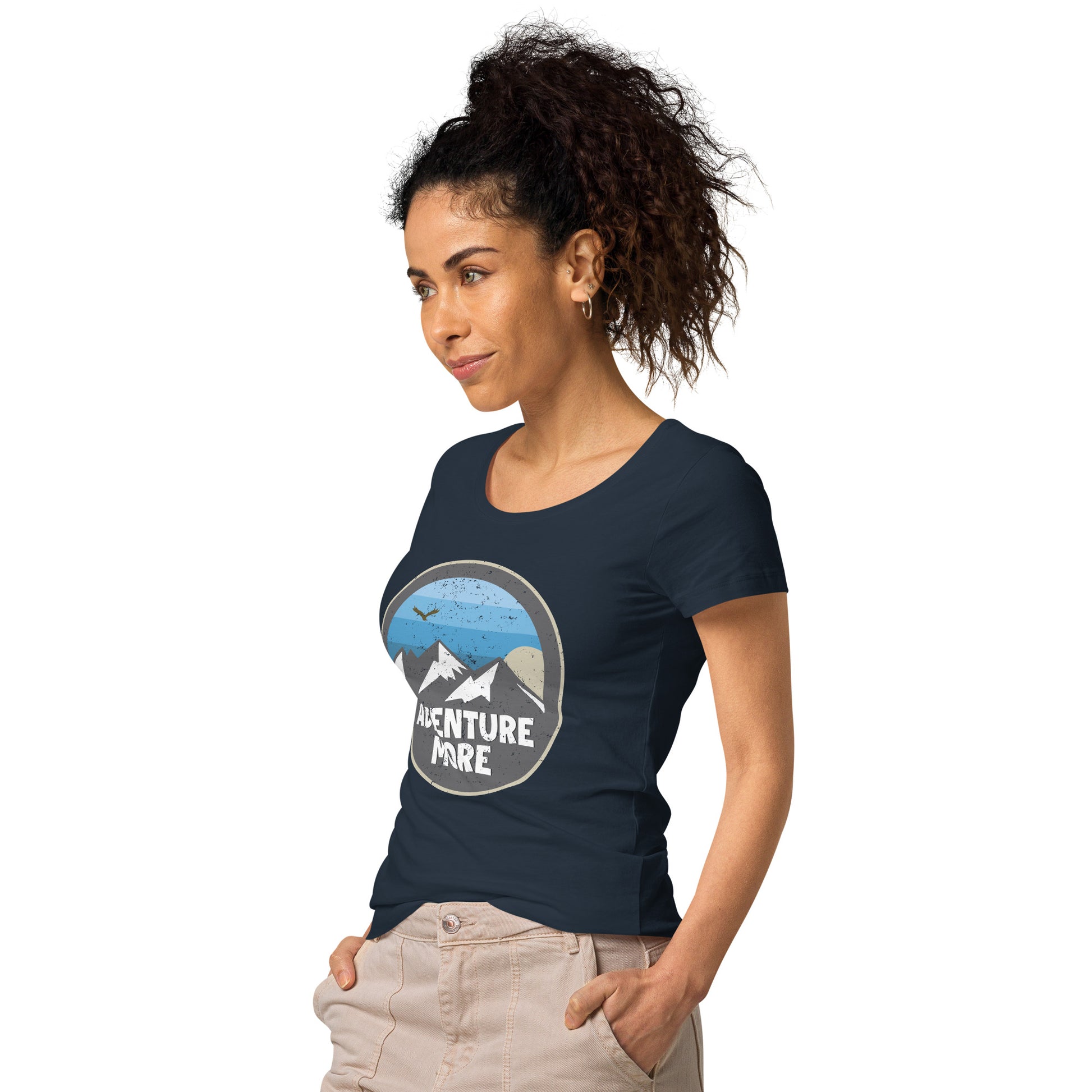 Adventure More Women Organic T-Shirt - Own Your Journey