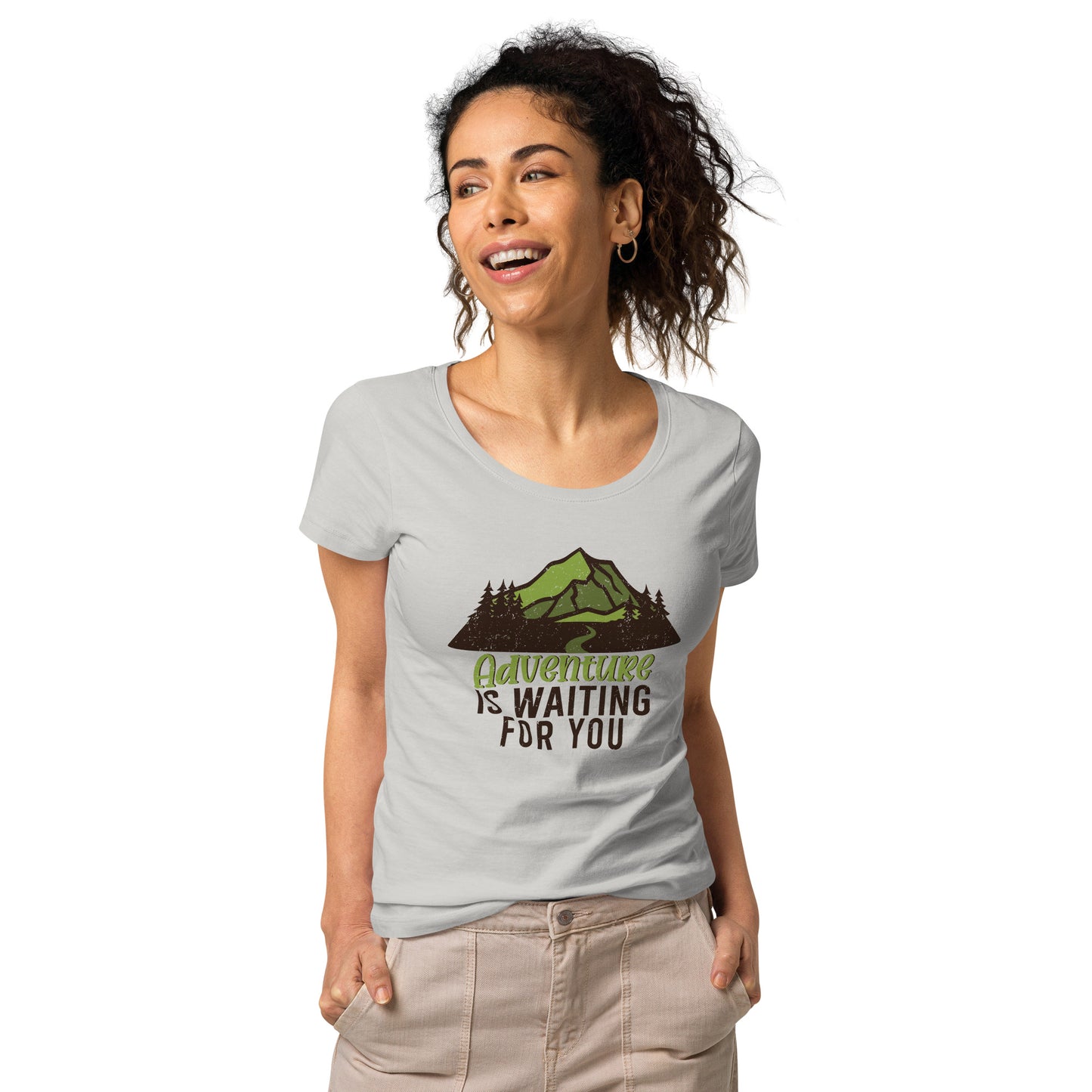 Adventure Is Waiting For You Women Organic T-Shirt - Own Your Journey