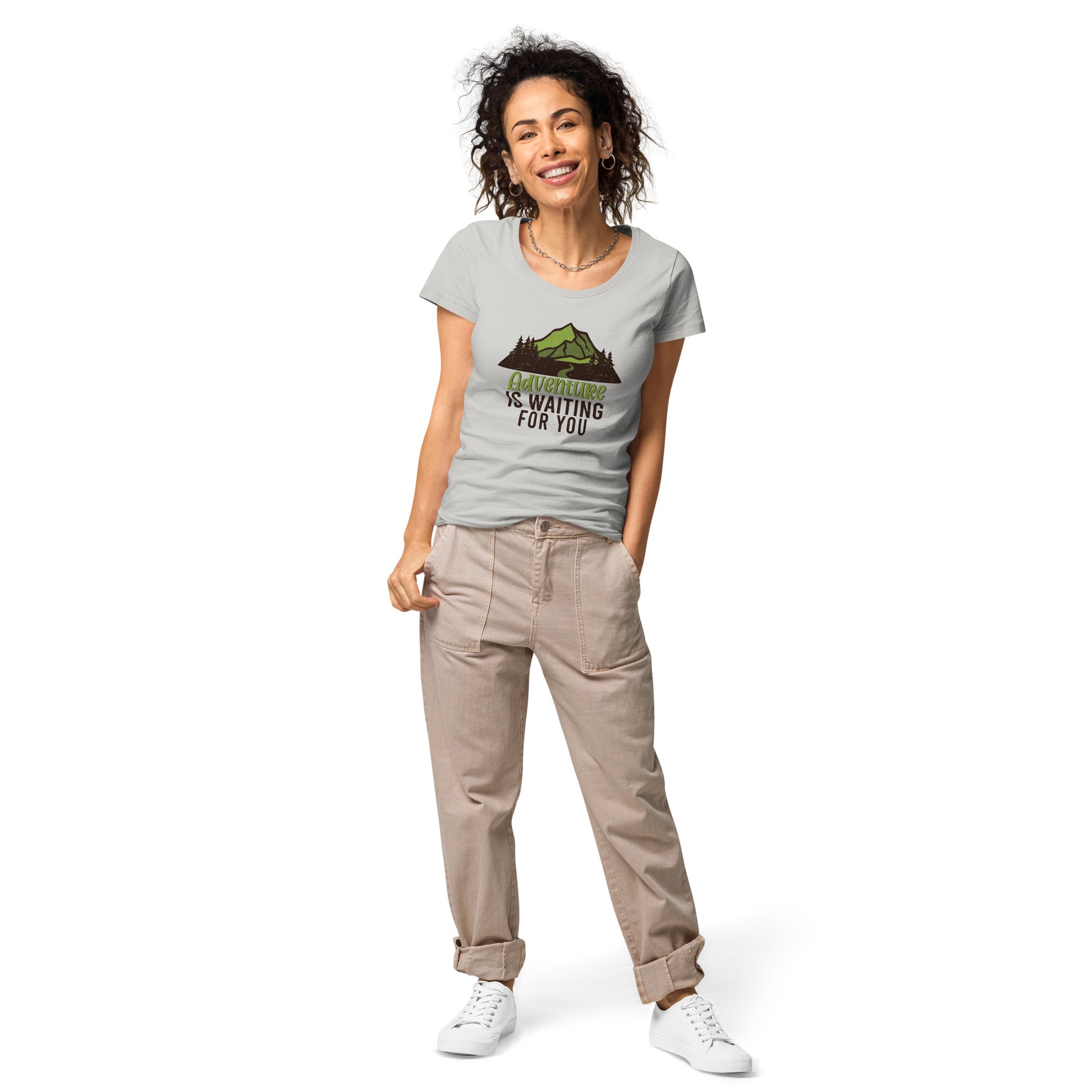 Adventure Is Waiting For You Women Organic T-Shirt - Own Your Journey