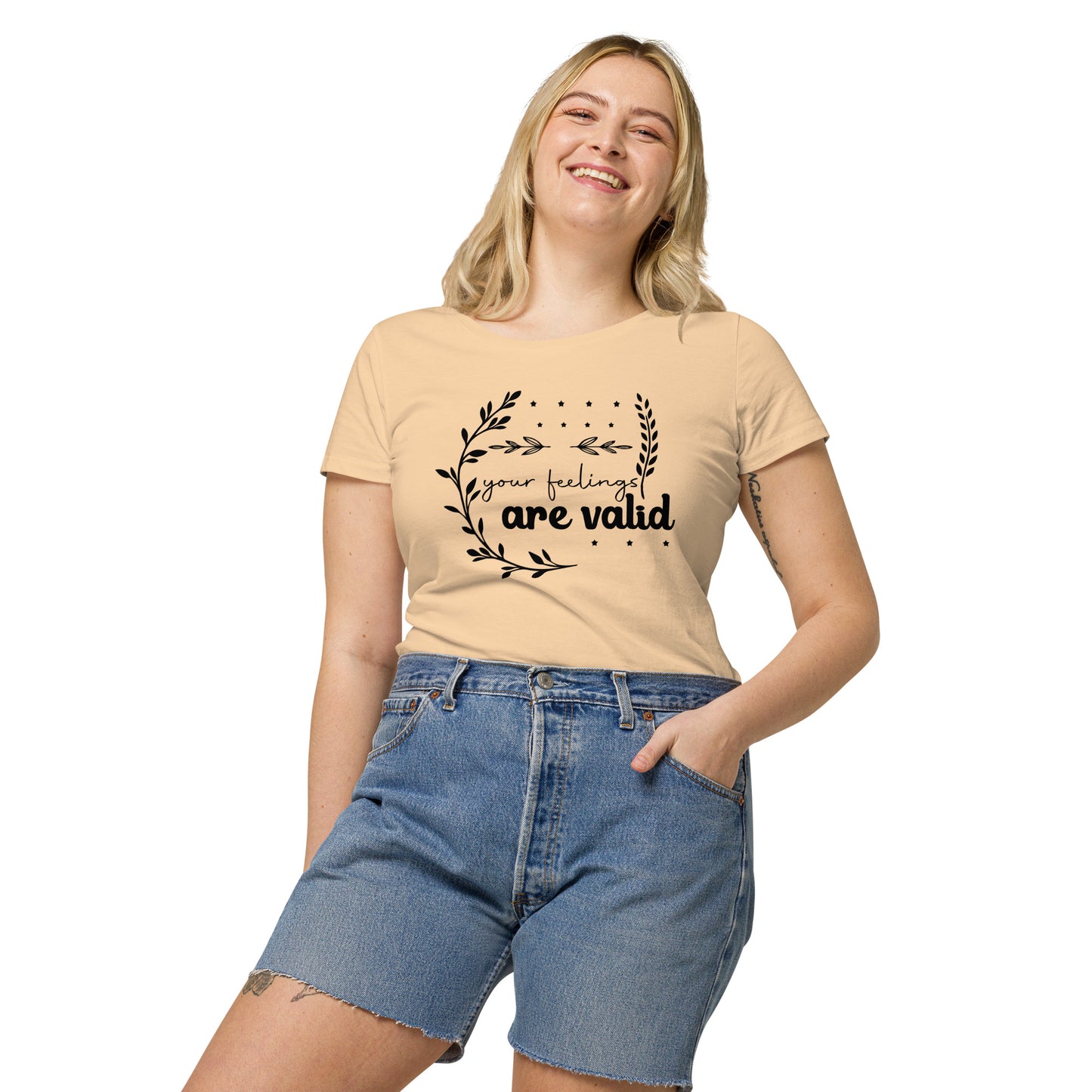 Your Feelings Are Valid Women Organic T-Shirt - Own Your Journey