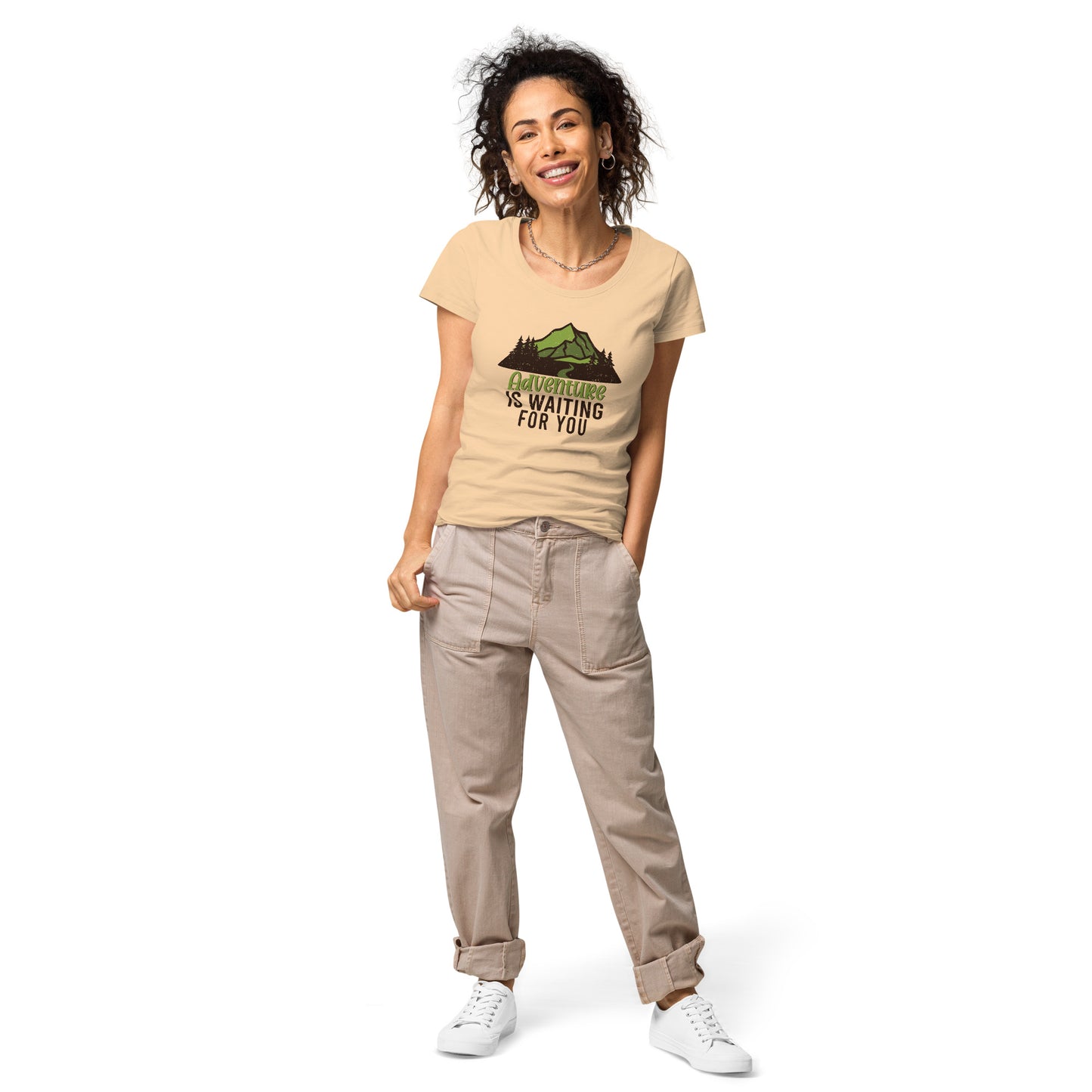 Adventure Is Waiting For You Women Organic T-Shirt - Own Your Journey