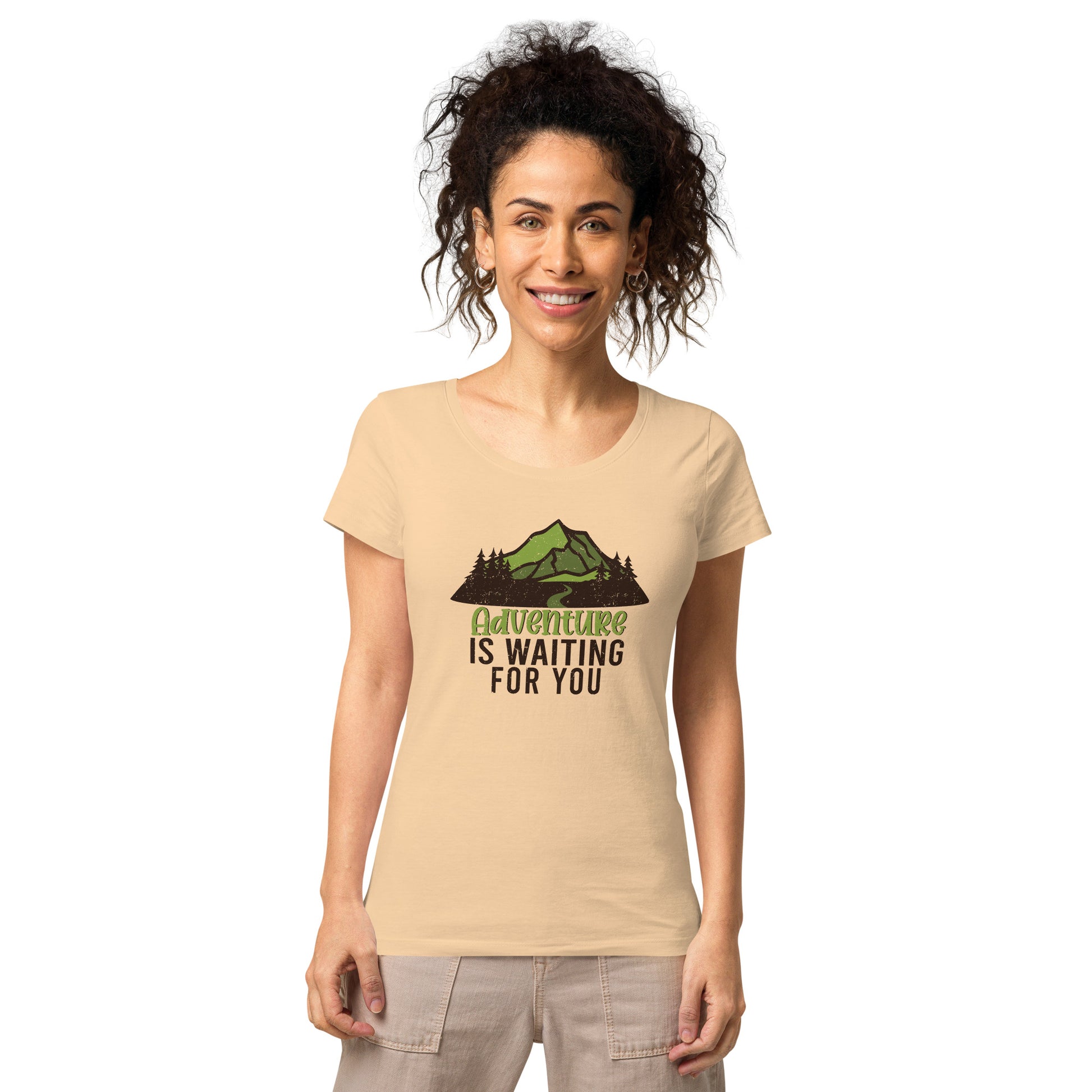 Adventure Is Waiting For You Women Organic T-Shirt - Own Your Journey