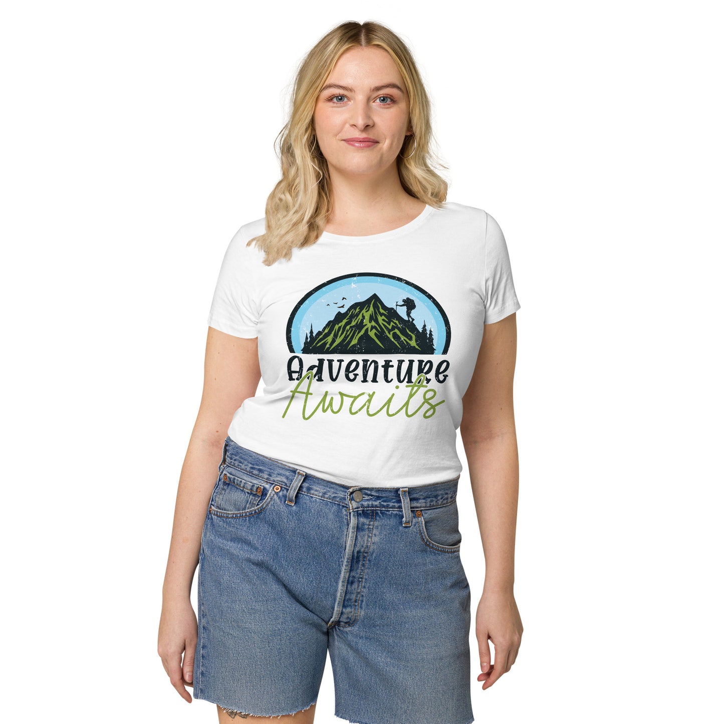 Adventure Await Women Organic T-Shirt - Own Your Journey