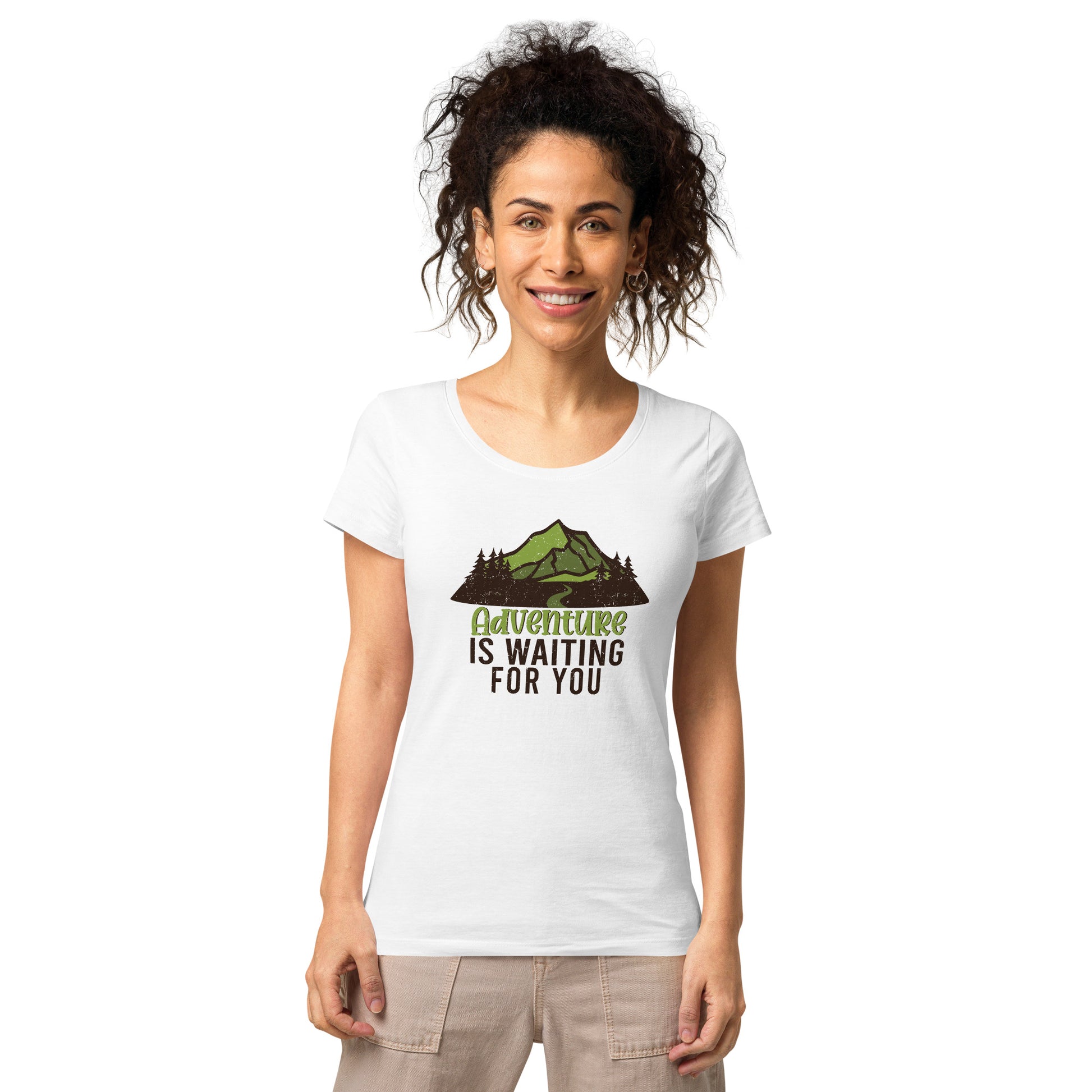 Adventure Is Waiting For You Women Organic T-Shirt - Own Your Journey