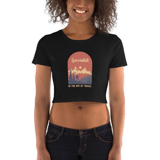 Specilist In The Art Of Travel Women’s Crop Tee - Own Your Journey